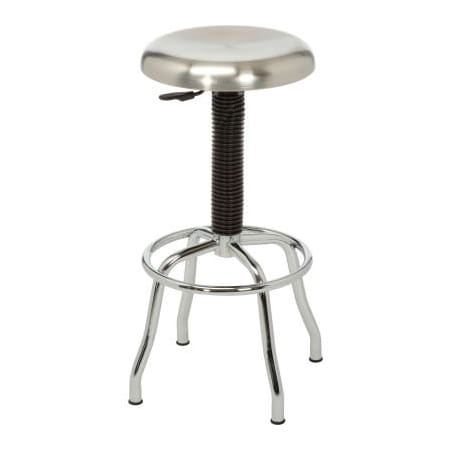 Seville Classics Industrial Stool - Stainless Steel SHE18290B